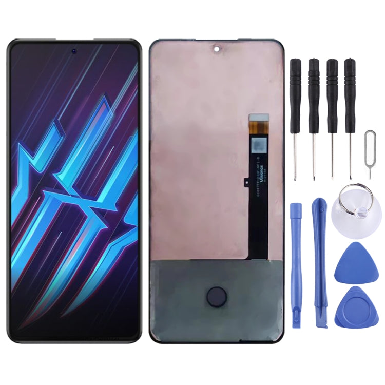 Schermo LCD in materiale AMOLED e digitalizzatore assemblaggio completo per ZTE Nubia Red Magic 6R NX666J, For ZTE Nubia RedMagic 6R(AMOLED)
