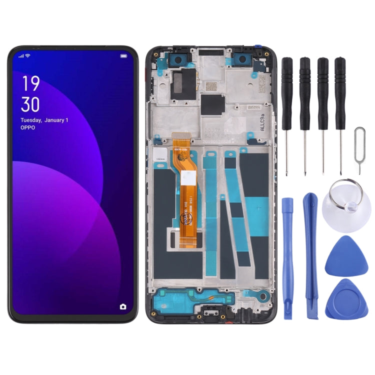 Schermo LCD con touch e cornice per OPPO F11 Pro