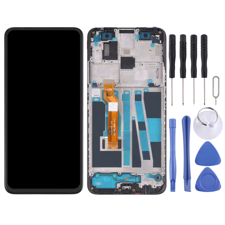 Schermo LCD con touch e cornice per OPPO F11 Pro - immagine 2
