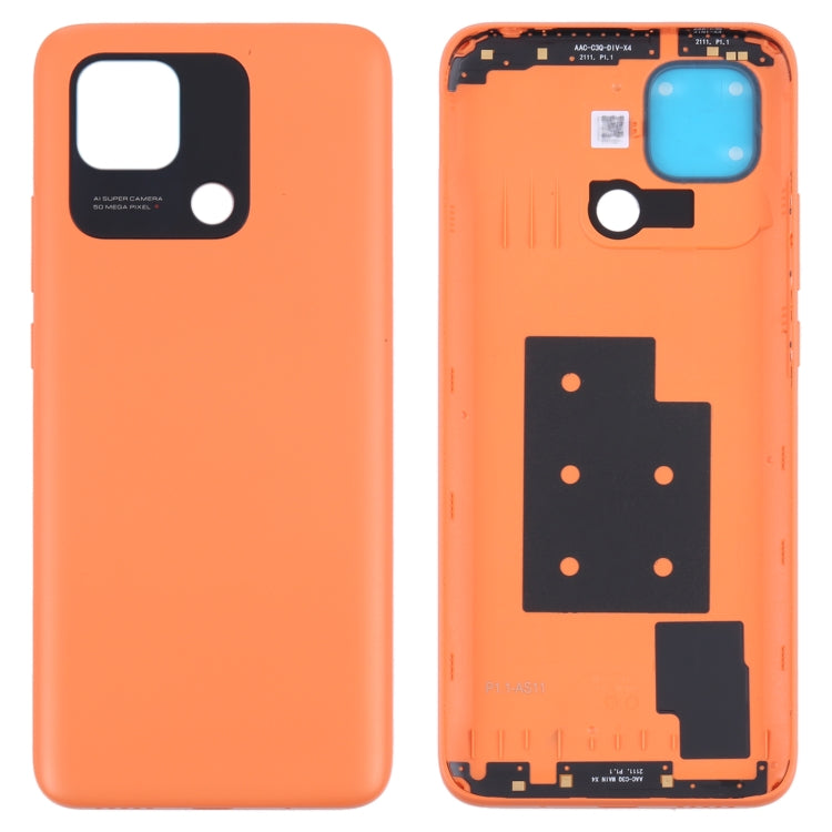Cover posteriore originale arancione per Xiaomi Redmi 10C e Redmi 10 Power