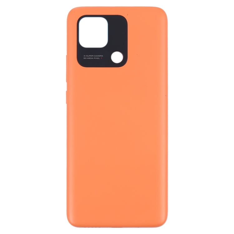 Cover posteriore originale arancione Xiaomi Redmi 10C, 10 India e 10 Power - immagine 2