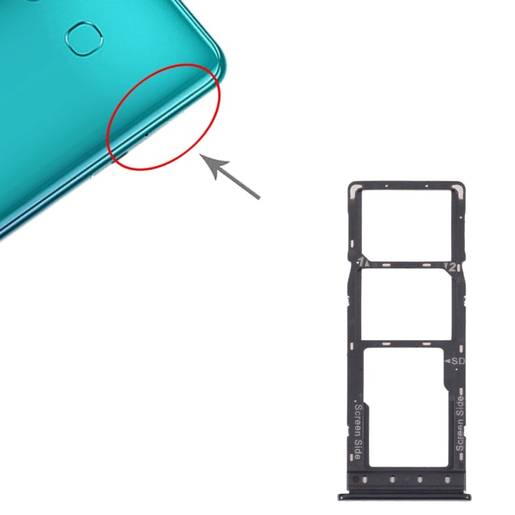 Vassoio scheda SIM e micro SD per Infinix S4 X626