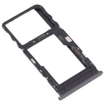 Vassoio SIM e Micro SD ricambio per TCL 10L 10 Lite Silver
