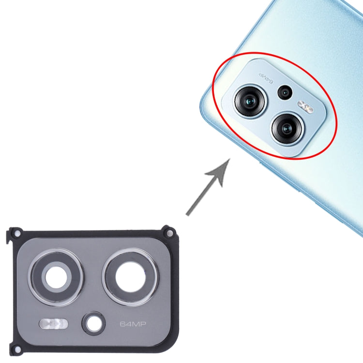 Cornice obiettivo fotocamera posteriore per Xiaomi Redmi Note 11T
