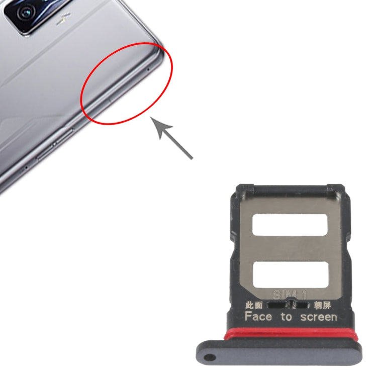 Vassoio scheda SIM per Xiaomi Redmi K50 e K50 Pro