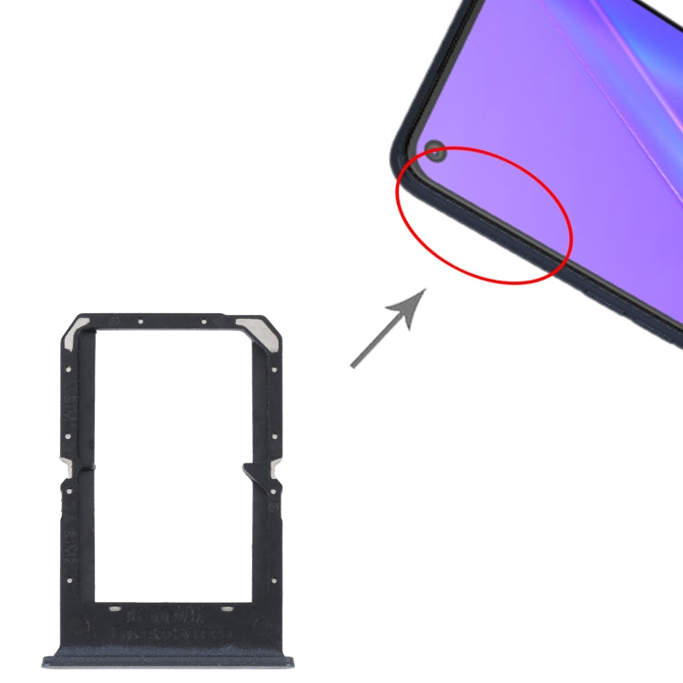 Vassoio scheda SIM per OPPO A72 4G e A92 4G
