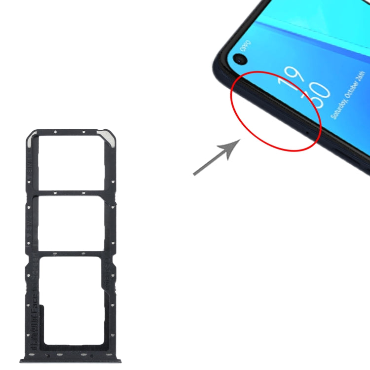 Vassoio scheda SIM e micro SD per OPPO A52 4G