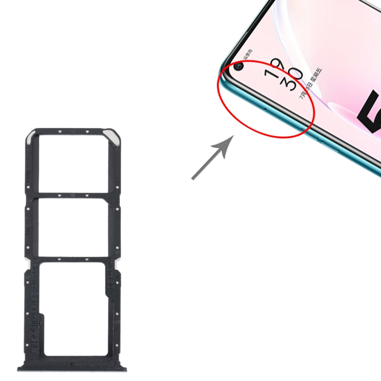 Vassoio scheda SIM e micro SD per OPPO A93s 5G