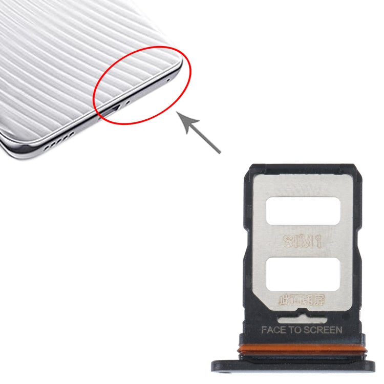Vassoio SIM di ricambio per Xiaomi Civi 2, nero o blu - immagine 4