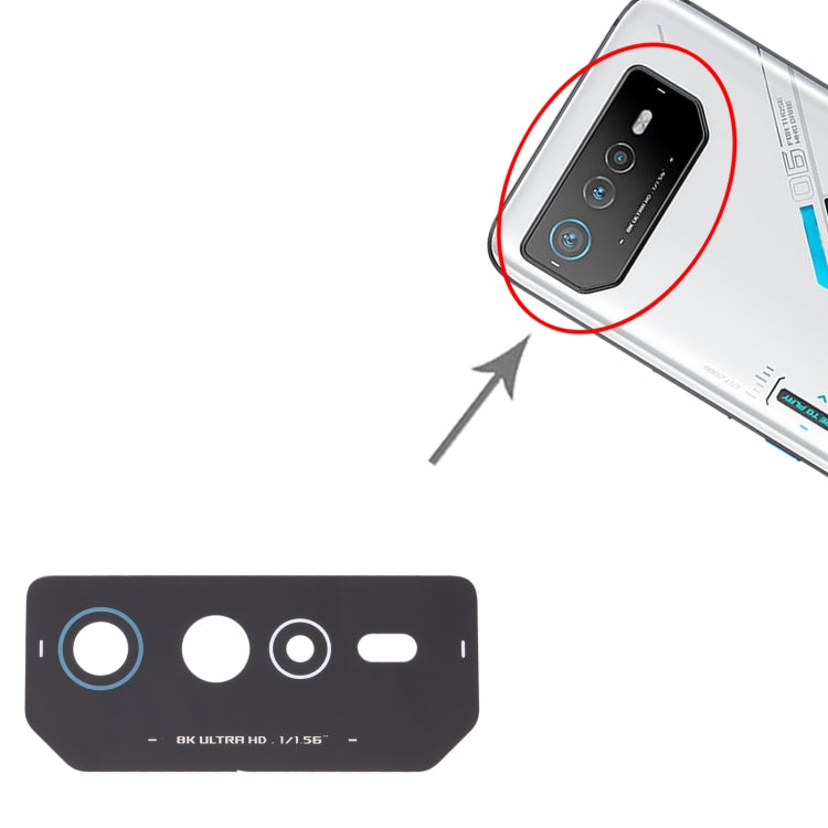 Obiettivo fotocamera posteriore per Asus ROG Phone 6