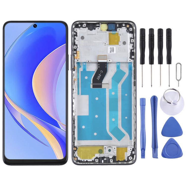 Schermo LCD con cornice per Huawei Nova Y90 e Enjoy 50 Pro