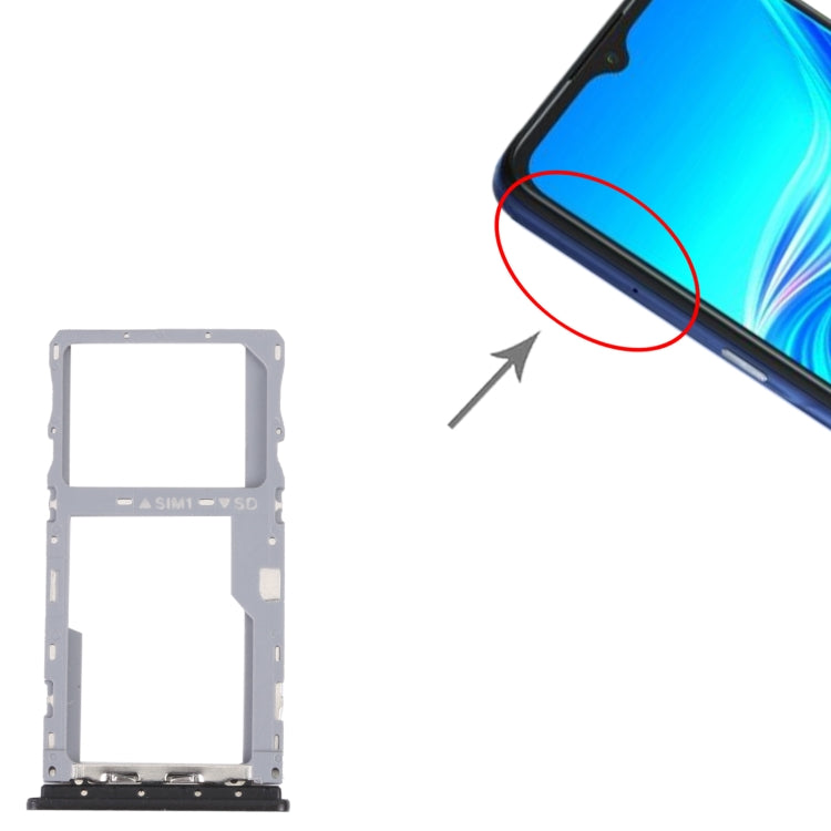 Vassoio scheda SIM e Micro SD per Alcatel 1S 2021