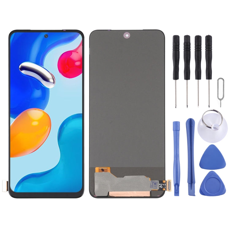 Schermo LCD OLED OEM per Xiaomi Redmi Note 11 4G e Poco M4 Pro