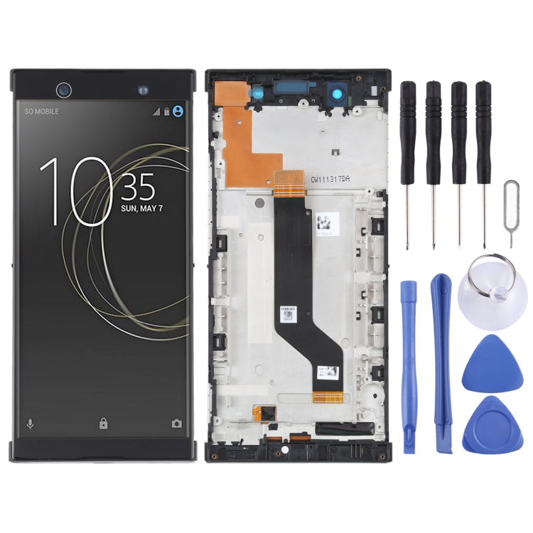Schermo LCD originale Sony Xperia XA1 Ultra con cornice