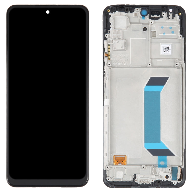 Schermo AMOLED originale con cornice per Xiaomi Redmi Note 12 5G