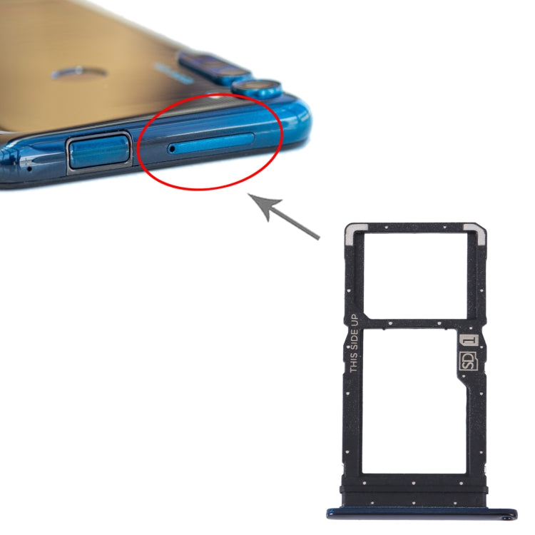 Vassoio SIM e Micro SD per Motorola Moto One Fusion Plus