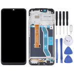 Schermo LCD e digitalizzatore con cornice per OPPO Realme C15