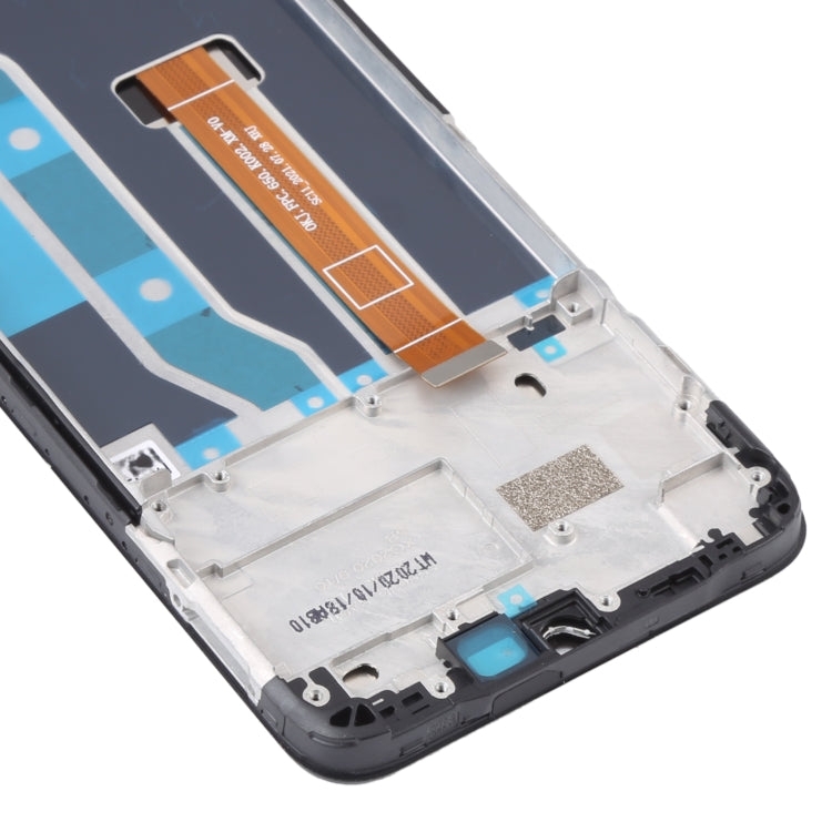 Schermo LCD e digitalizzatore con cornice per OPPO Realme C15