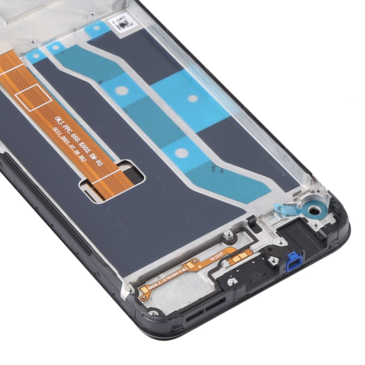 Schermo LCD e digitalizzatore con cornice per OPPO Realme C15