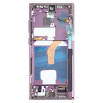 Display OLED + Touch + Frame (Viola) Per Samsung Galaxy S22 Ultra 5G (SM-S908B) SPS6698P 20020