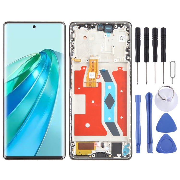 Display LCD con digitalizzatore e cornice per Honor X9A