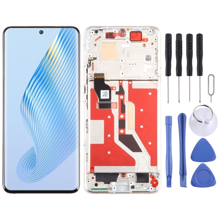 Schermo LCD con digitalizzatore e cornice per Honor Magic5 - immagine 7