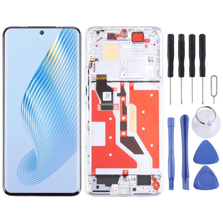 Schermo LCD con digitalizzatore e cornice per Honor Magic5 - immagine 9