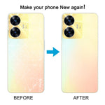 Cover posteriore originale con copriobiettivo per Realme C55