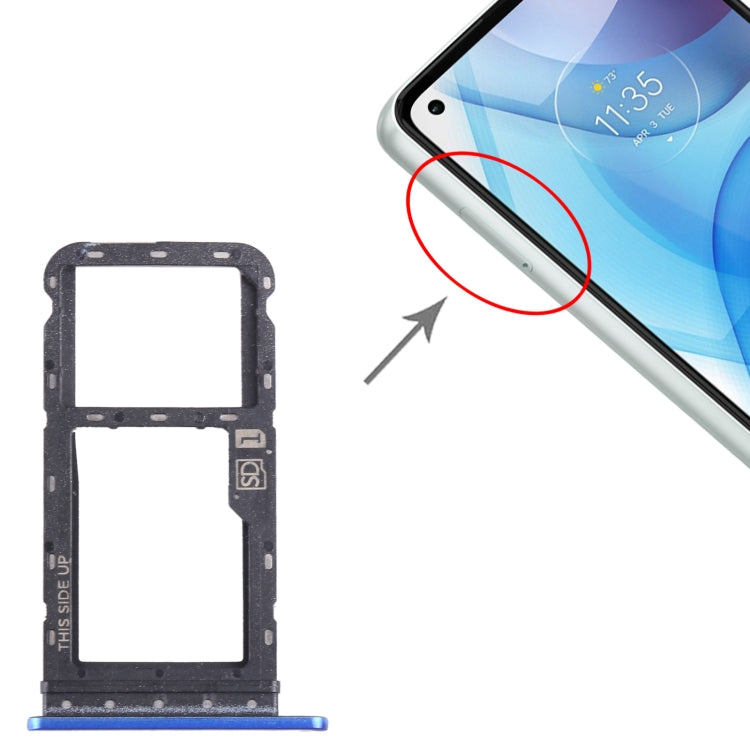 Vassoio scheda SIM e Micro SD per Motorola Moto G Power 2021