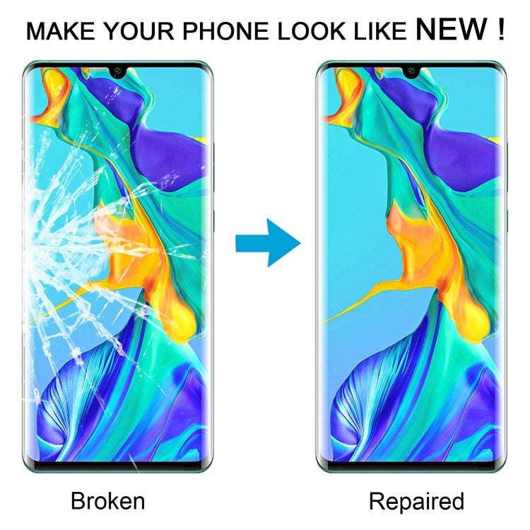 Lente in vetro esterna Huawei P30 Pro con adesivo OCA - immagine 6