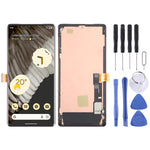 Display OLED con digitalizzatore touch e cornice per Google Pixel 7 Pro