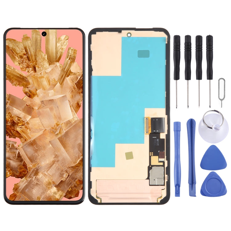 Display LCD con digitalizzatore e cornice per Google Pixel 8