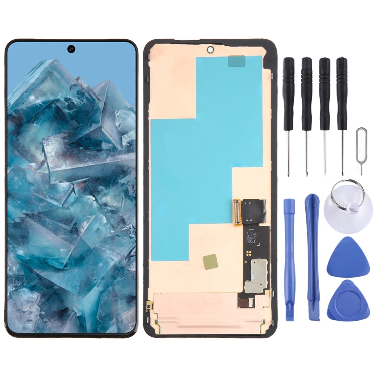 Display LCD con digitalizzatore e cornice per Google Pixel 8 Pro