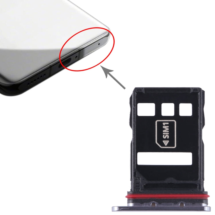 Vassoio SIM e scheda NM di ricambio per Huawei P50E - immagine 4