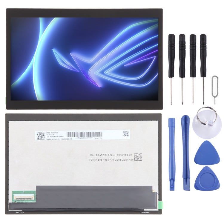 Display LCD Asus ROG Ally con digitalizzatore touch assemblato