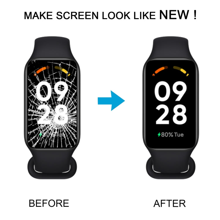 Display LCD con digitalizzatore touch per Xiaomi Redmi Band 2 - immagine 7