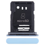 Vassoio SIM e MicroSD per Sony Xperia Ace II, blu o bianco