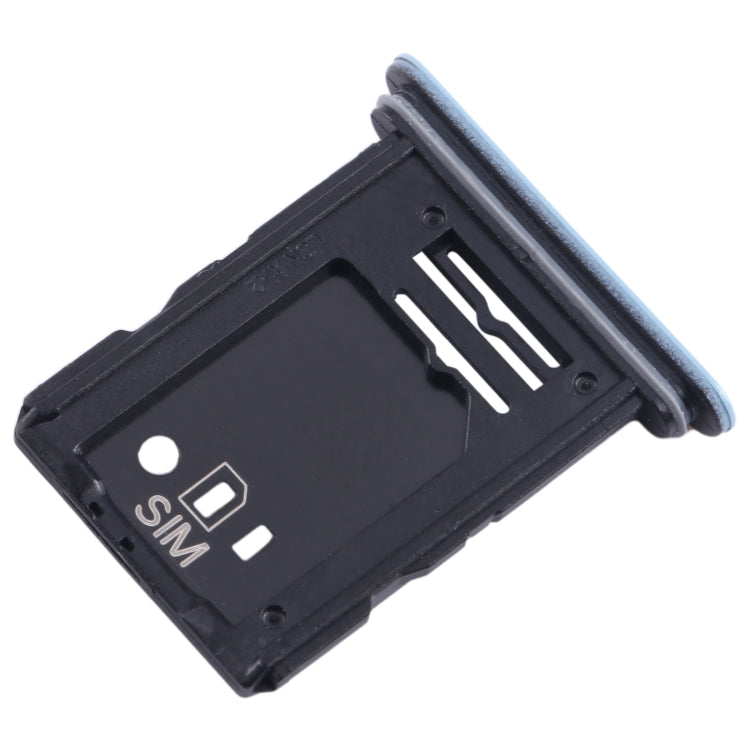Vassoio SIM e MicroSD per Sony Xperia Ace II, blu o bianco - immagine 3