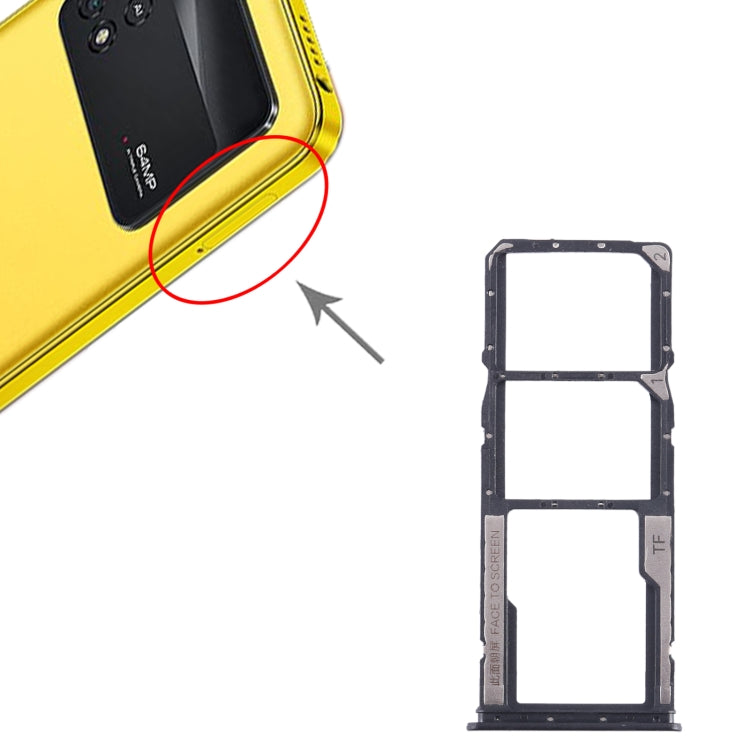 Vassoio SIM e microSD di ricambio per Xiaomi Poco M4 Pro - immagine 4