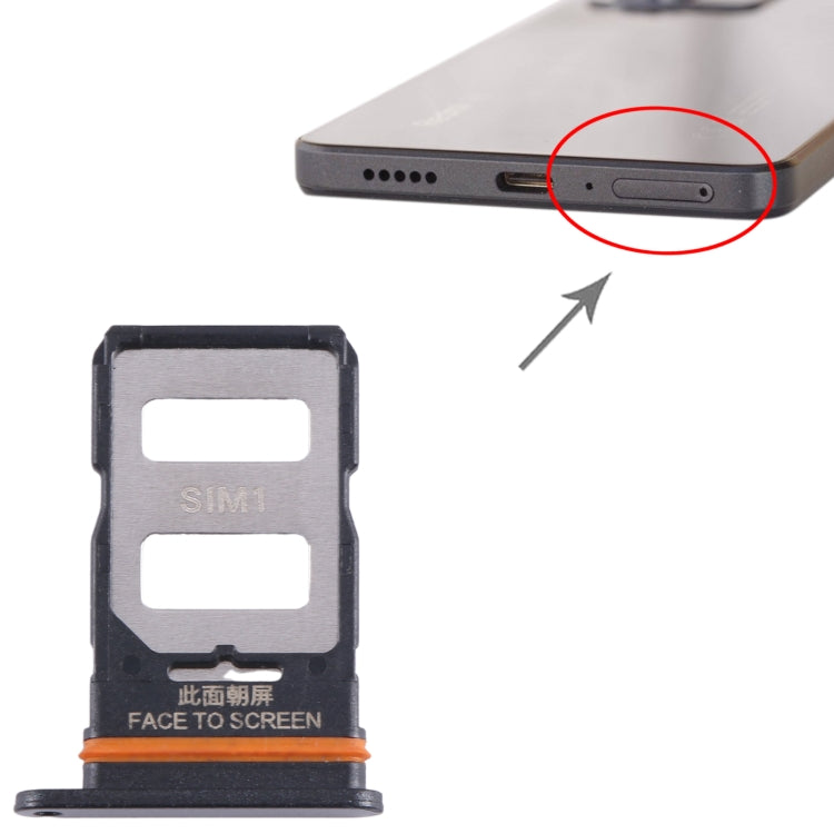Vassoio SIM di ricambio per Xiaomi Redmi Note 12 Pro 5G - immagine 4