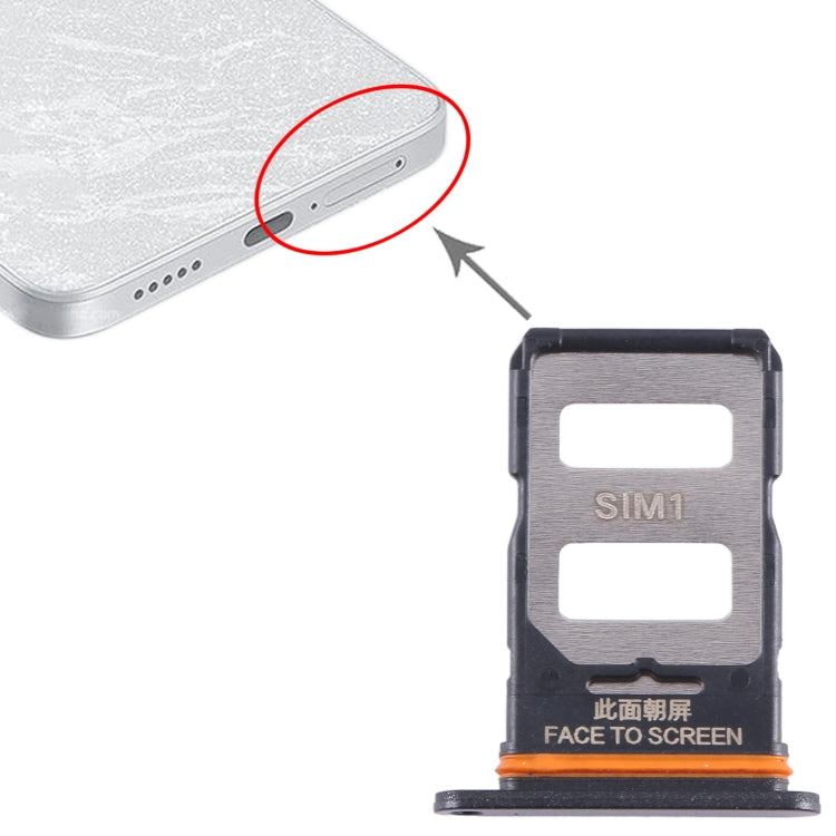 Vassoio SIM di ricambio per Xiaomi Note 13 Pro - immagine 4