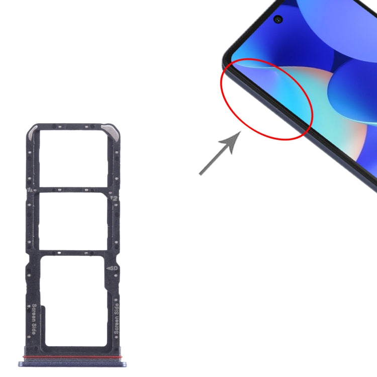 Vassoio SIM e Micro SD per Tecno Spark 10 Pro KI7 - immagine 4