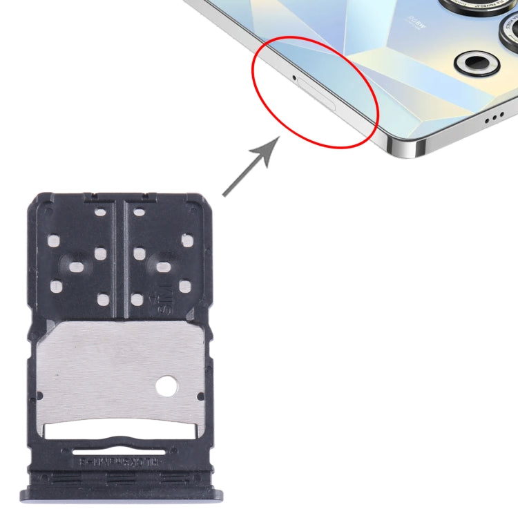 Vassoio SIM e Micro SD di ricambio per Tecno Camon 20 Pro - immagine 4