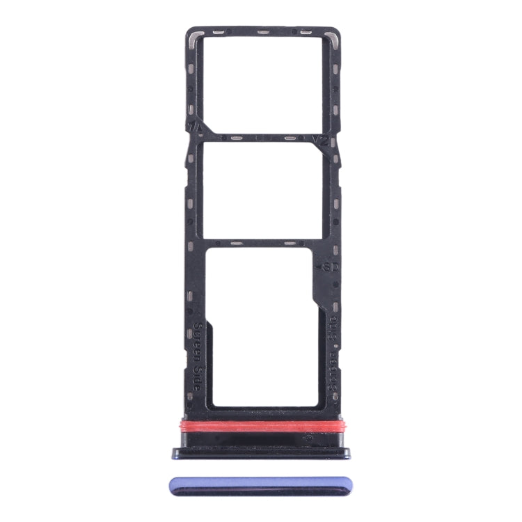 Vassoio SIM e micro SD per Infinix Smart 6 Plus India X6823 - immagine 5