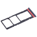 Vassoio SIM e micro SD nero per Infinix Hot 20 X6826 - immagine 3