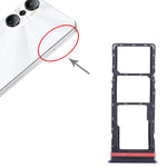 Vassoio SIM e micro SD nero per Infinix Hot 20 X6826 - immagine 4