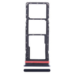 Vassoio SIM e micro SD nero per Infinix Hot 20 X6826