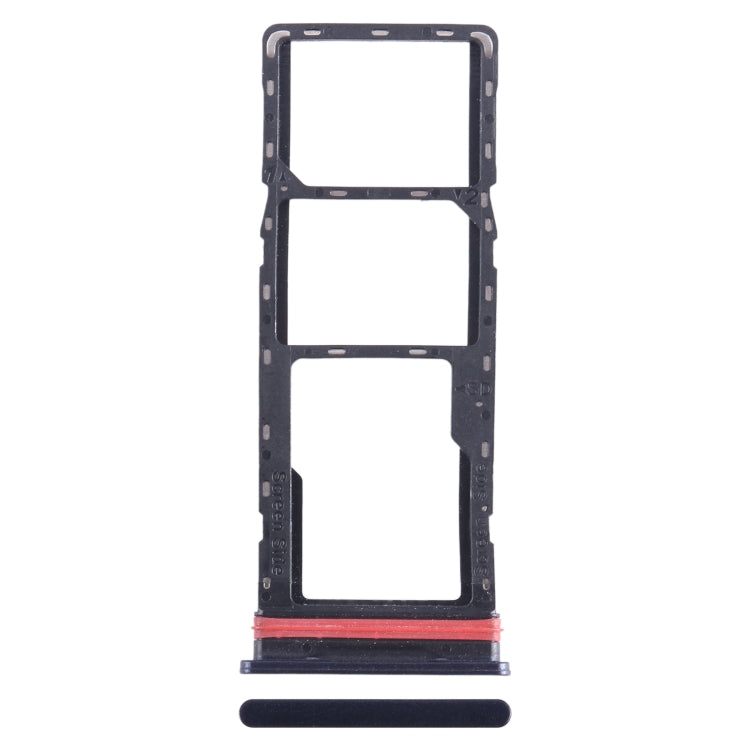 Vassoio SIM e micro SD nero per Infinix Hot 20 X6826