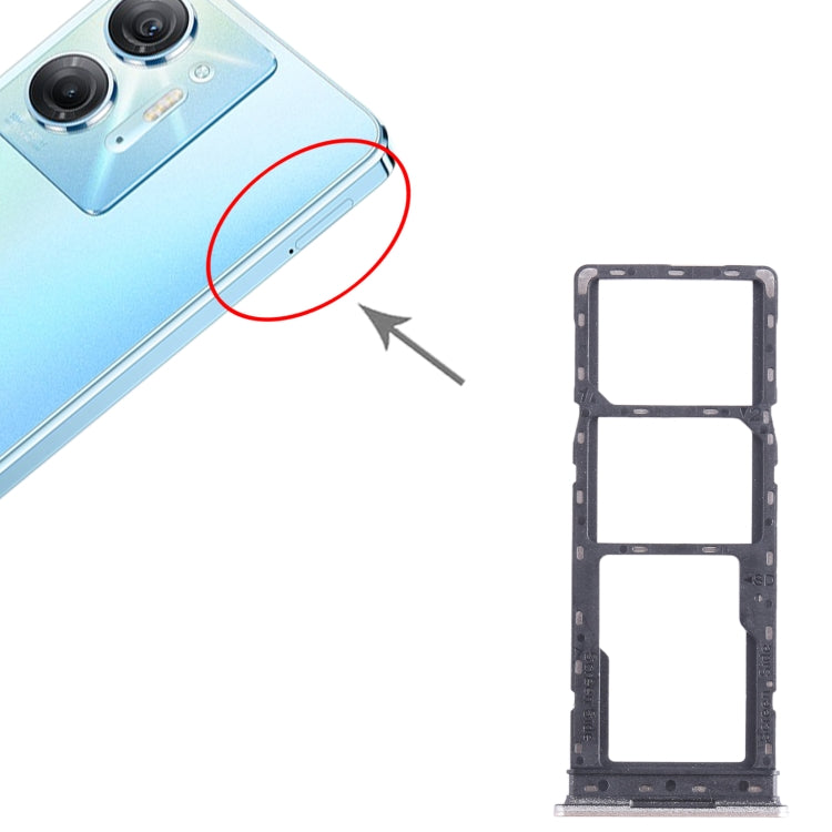 Vassoio SIM e micro SD di ricambio per Infinix Hot 30i X669 - immagine 4