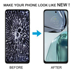 Schermo LCD con touch e cornice per Motorola Moto G62 India - immagine 6